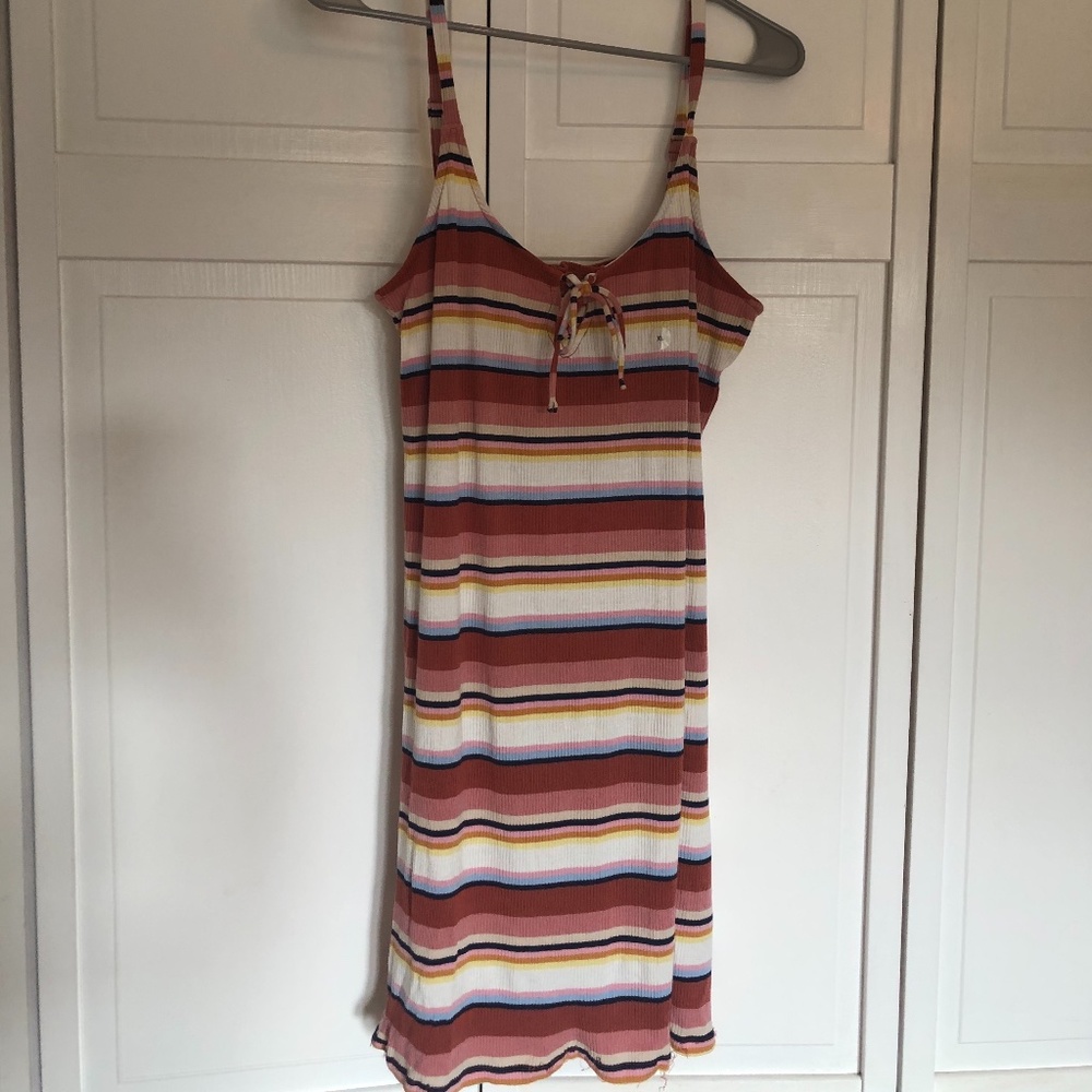 Striped Ribbed Body Con Aeropostale Dress
